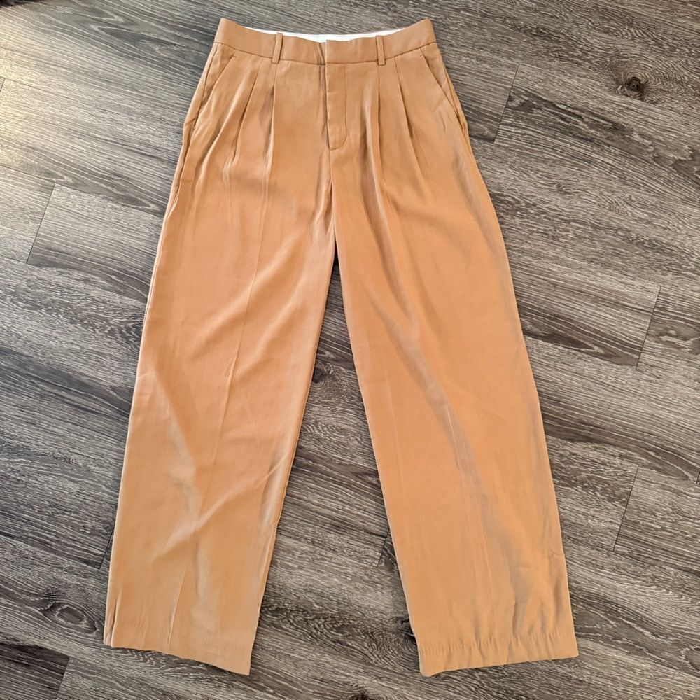 Mango Wide Leg Trousers New